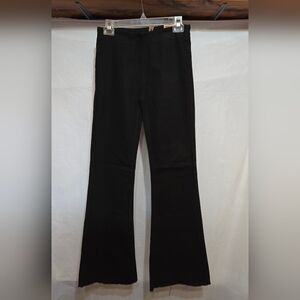 NWT- Blue Turtle Women's Black Flare Jeans